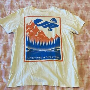 Disney White and Blue 'Up' Graphic Tee